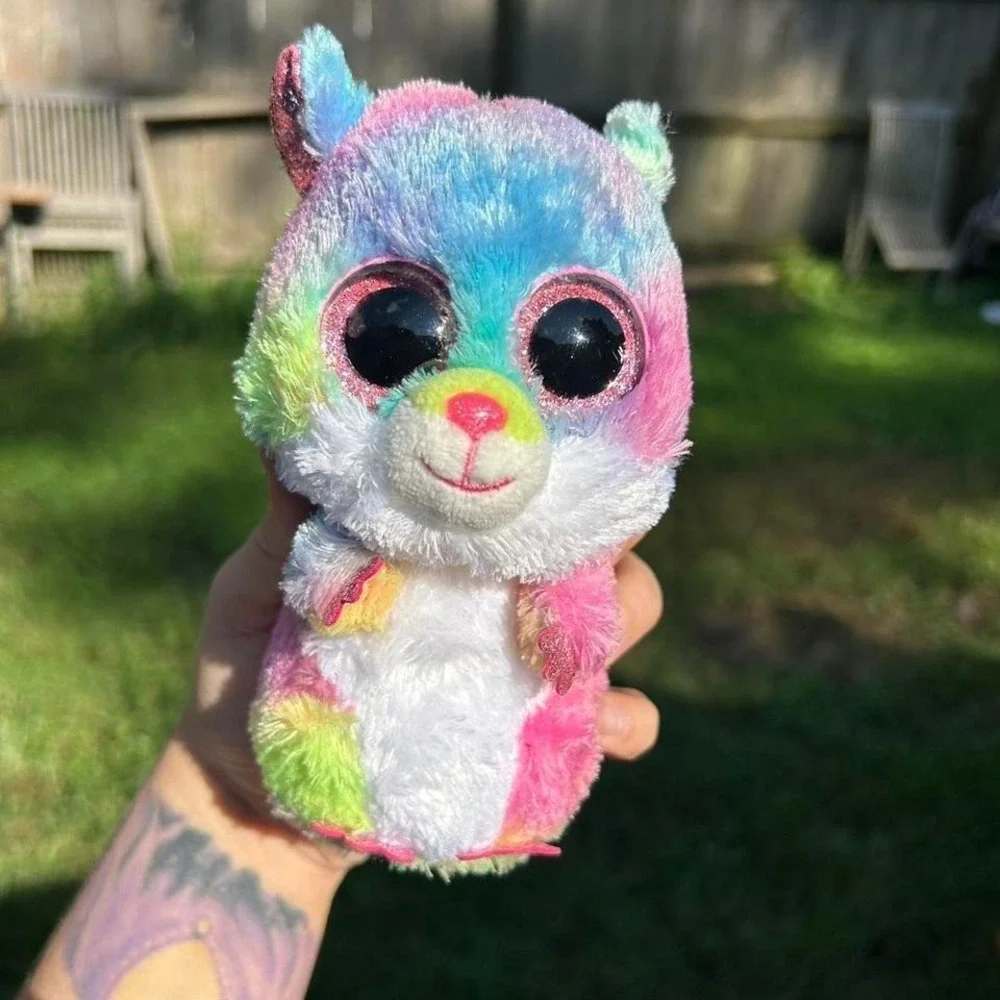 Ty Beanie Boos Rodney‎ Tie Dye Hamster Plush Stuffed Animal